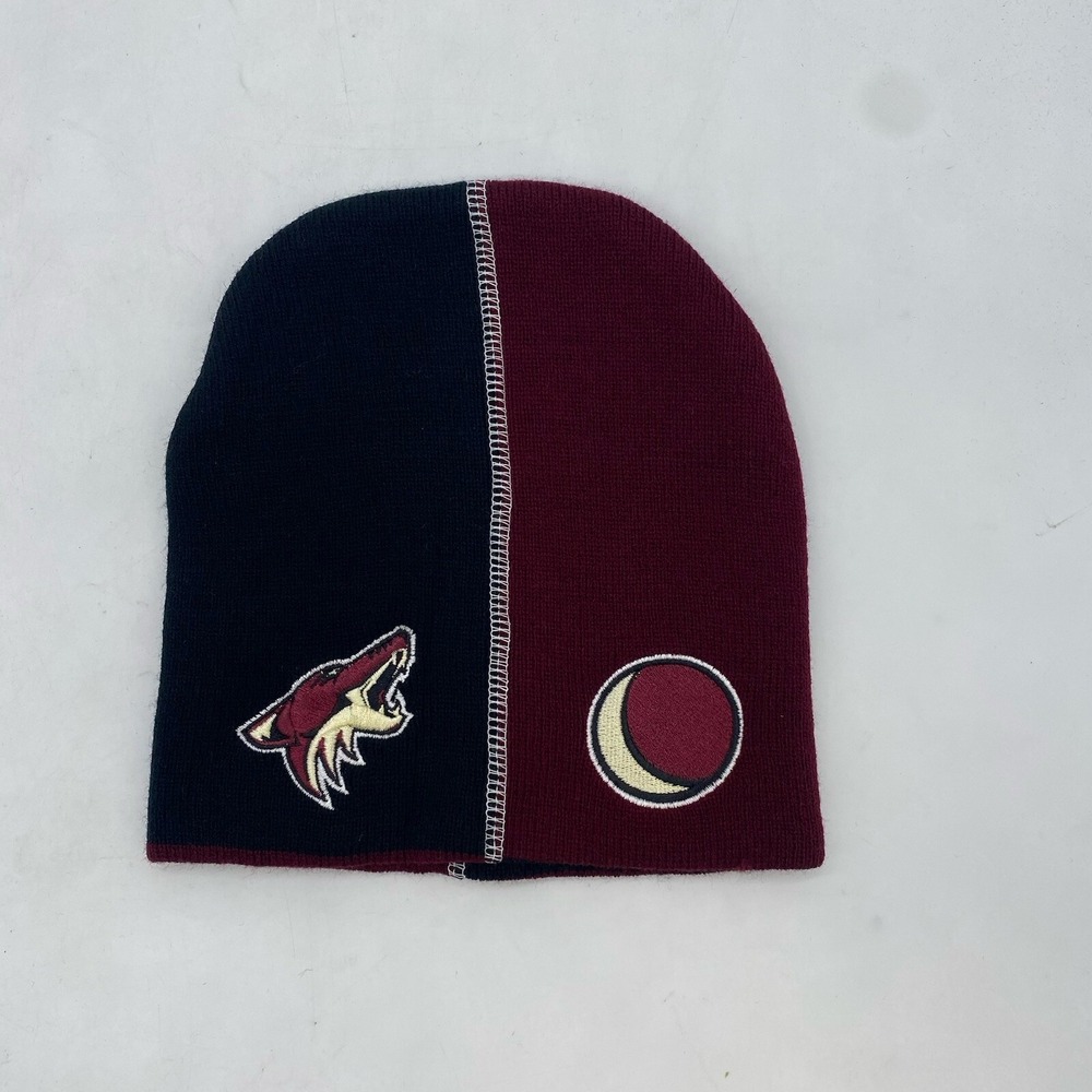 Phoenix Coyotes Beanie Hat Mens OSFM '47 Brand Knit Acrylic Winter Uncuffed